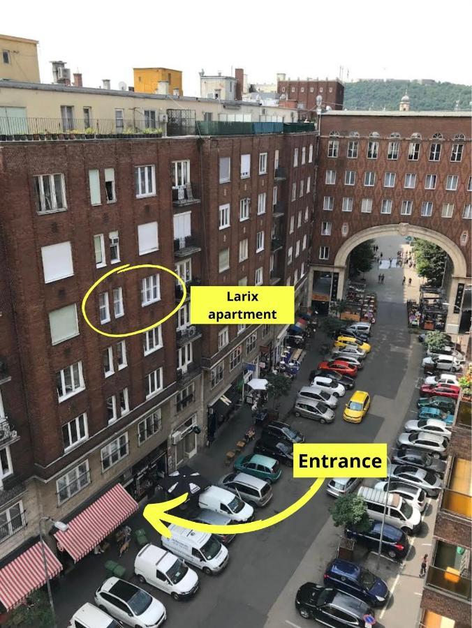 Larix Apartman Budapest Luaran gambar